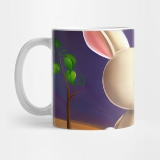 bunny take care of saplings Mug